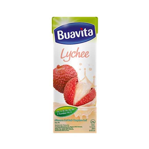 BUAVITA JUICE LYCHEE 6X250 ML